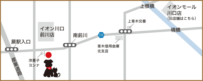 川口店地図